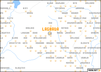 map of Lagbada