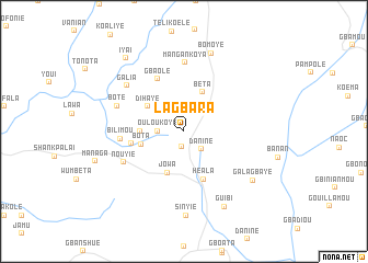 map of Lagbara