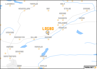 map of Lagbo