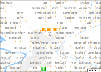 map of Lage Kaart