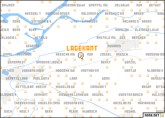 map of Lagekant