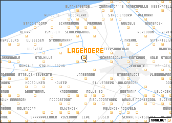 map of Lage Moere