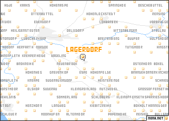 map of Lägerdorf