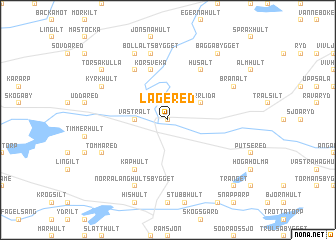 map of Lagered