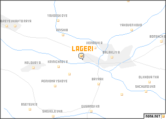 map of Lageri