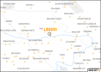 map of Lageri