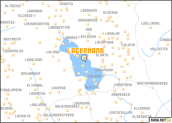 map of La Germana