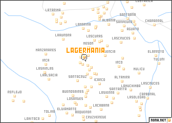 map of La Germania