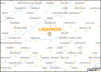 map of La Germenie