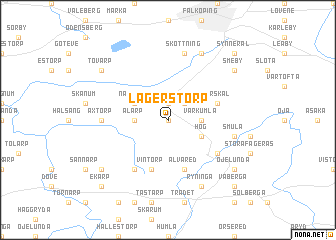 map of Lagerstorp