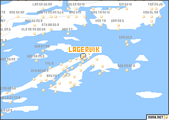 map of Lagervik
