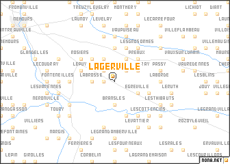 map of Lagerville