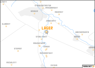 map of (( Lager\
