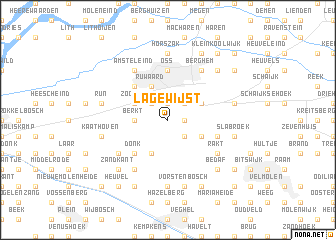 map of Lage Wijst