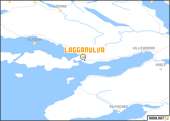 map of Lagganulva