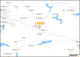 map of Lagga