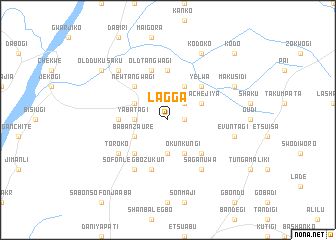 map of Lagga