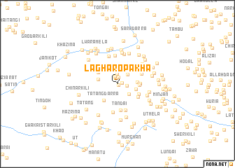 map of Lagharo Pakha