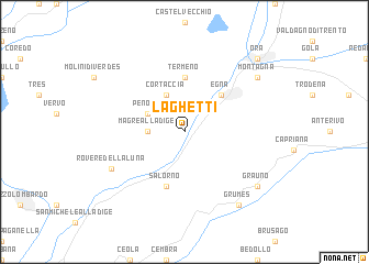 map of Laghetti