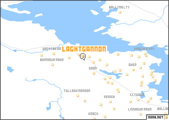 map of Laghtgannon