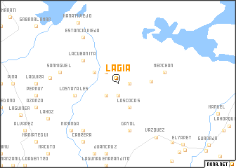 map of La Gía