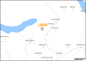 map of Lagia