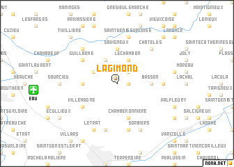 map of La Gimond