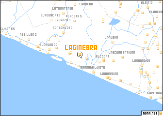 map of La Ginebra