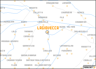 map of La Giovecca