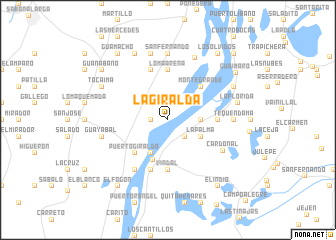 map of La Giralda