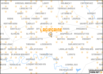 map of La Girgaine