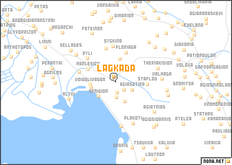 map of Lagkáda