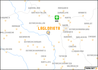 map of La Glorieta