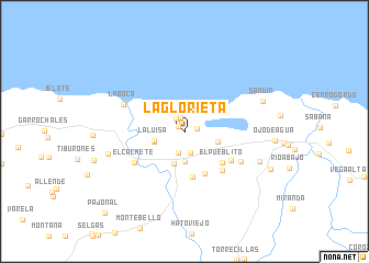 map of La Glorieta