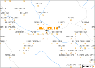 map of La Glorieta