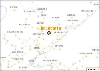 map of La Glorieta