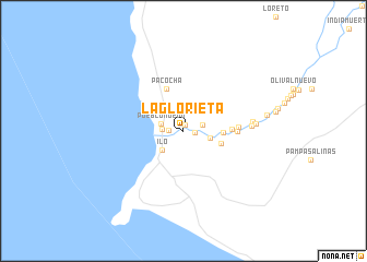 map of La Glorieta