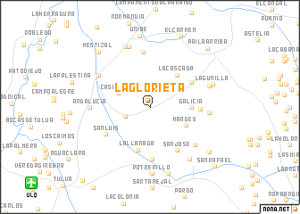 map of La Glorieta