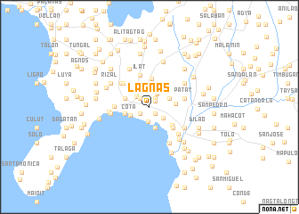 map of Lagnas