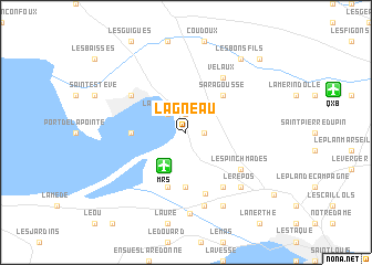 map of LʼAgneau