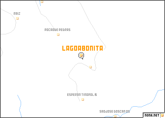 map of Lagoa Bonita