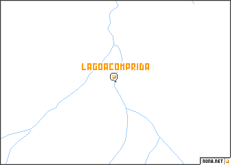 map of Lagoa Comprida