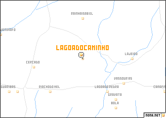 map of Lagoa do Caminho