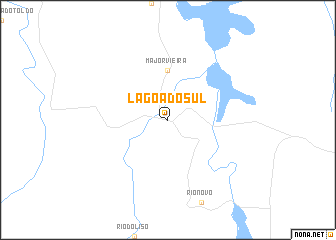 map of Lagoa do Sul