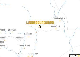 map of Lagoa do Vaqueiro