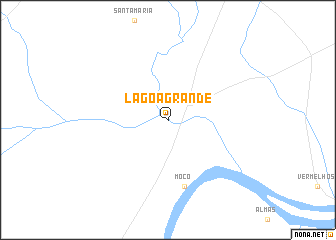 map of Lagoa Grande