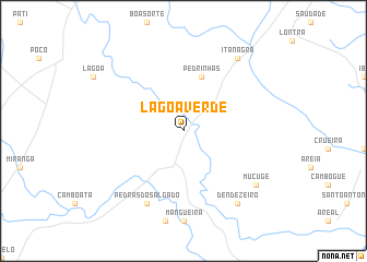 map of Lagoa Verde