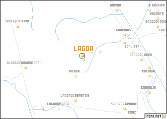 map of Lagoa