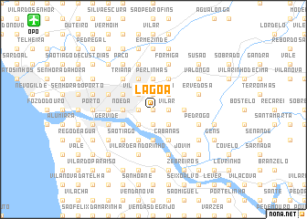 map of Lagoa