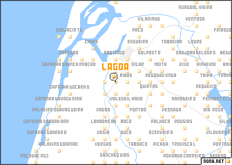 map of Lagoa